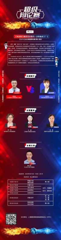 直播预告丨电动剃刀能否完全取代一次性备皮刀？（SIFIC网络辩论赛第01期）