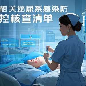 北京市院感质控中心（2025版）导尿管相关泌尿系感染防控核查清单 ...